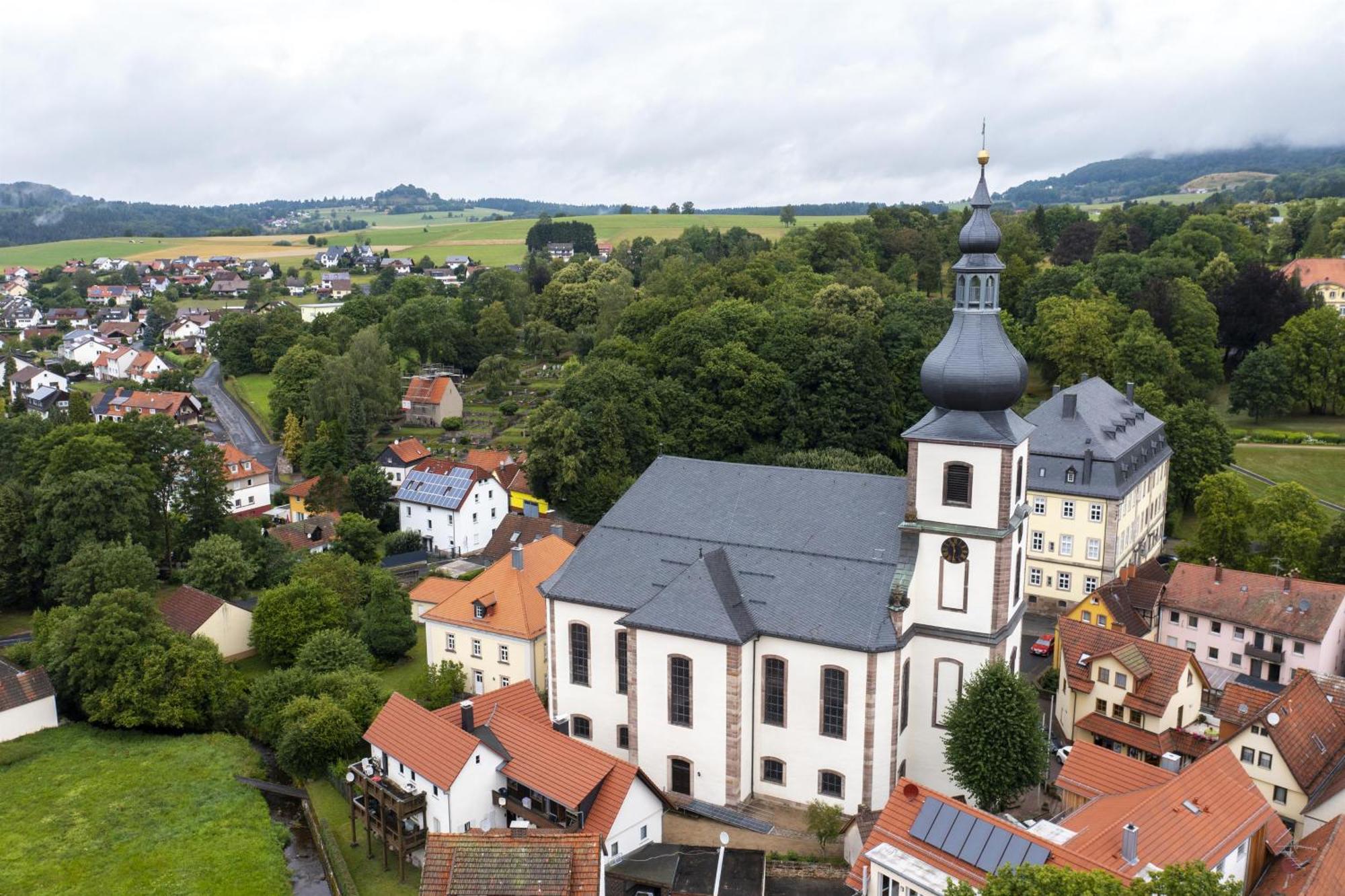 Ferienwohnungen Rhoenhimmel Gersfeld Bagian luar foto